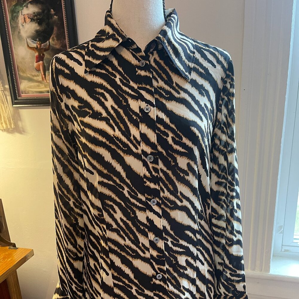Levi’s Leopard Print Blouse – XS